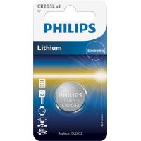 Батарейка PHILIPS CR2032 Lithium * 1 (CR2032/01B) Diawest