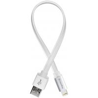 Дата кабель USB 2.0 AM to Lightning 0.25m white Colorway (CW-CBUM-LM25W) Diawest