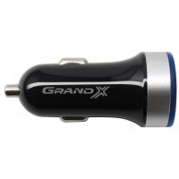 Зарядний пристрій Grand-X Black 2USB 5V/2.4A (CH-06) Diawest