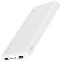 Батарея універсальна Xiaomi Redmi 10000mAh (in 2.1A Micro-USB,Type-C/ out 2*2.4A) White (VXN4286) Diawest