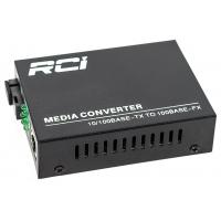 Медиаконвертер RCI 100M, 20km, SC, RJ45, Tx 1310nm, standart size metal case (RCI902W-FE-20-T) Diawest