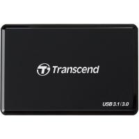 Зчитувач флеш-карт Transcend USB 3.1 RDF9K UHS-II Black R260/W190MB/s (TS-RDF9K2) Diawest