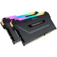 Модуль пам'яті для комп'ютера DDR4 16GB (2x8GB) 3000 MHz Vengeance RGB PRO CORSAIR (CMW16GX4M2C3000C15) Diawest