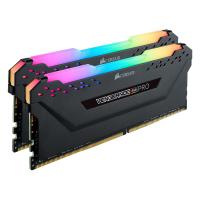 Модуль пам'яті для комп'ютера DDR4 16GB (2x8GB) 3000 MHz Vengeance RGB PRO CORSAIR (CMW16GX4M2C3000C15) Diawest