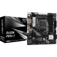 Материнська плата ASRock B450M PRO4-F Diawest