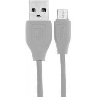 Дата кабель USB 2.0 AM to Micro 5P 0.2m CK-21 White INKAX (F_72184) Diawest