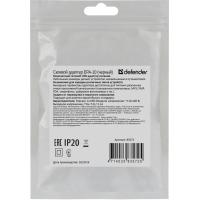 Зарядний пристрій Defender EPA-10 black, 1xUSB, 5V / 2.1A (83572) Diawest