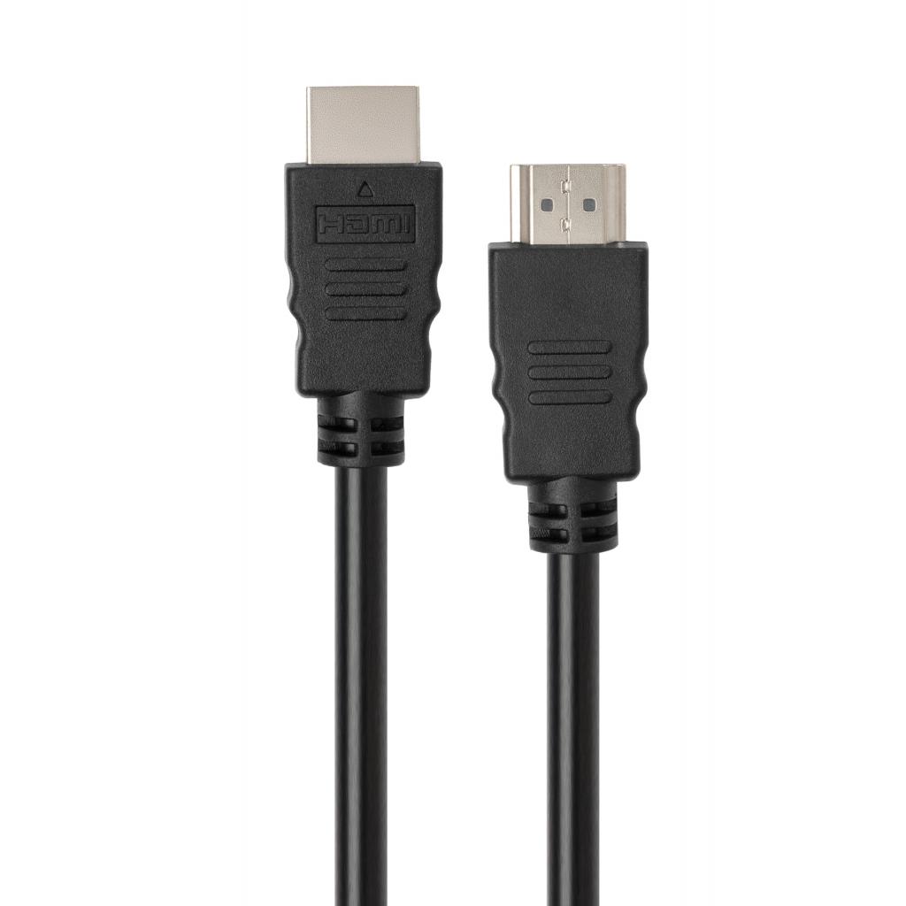 Кабель мультимедийный HDMI to HDMI 2.0m v1.4 Vinga (VCPHDMI14MM2BK) Diawest