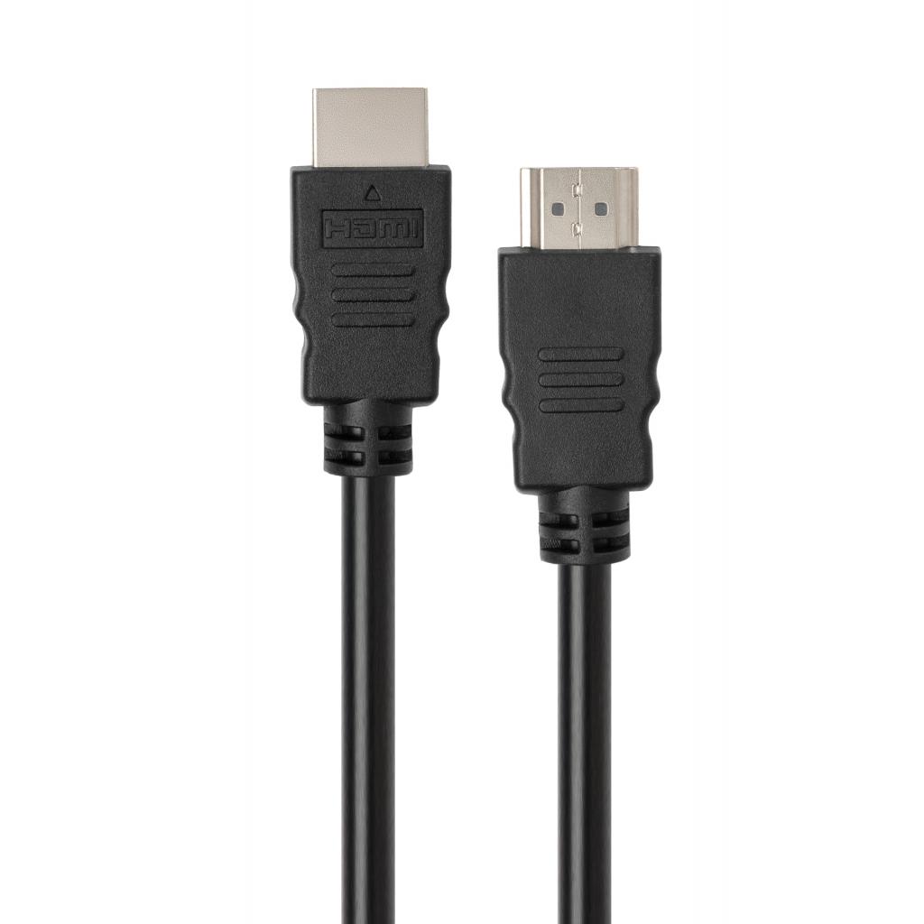 Кабель мультимедийный HDMI to HDMI 1.0m v1.4 Vinga (VCPHDMI14MM1BK) Diawest