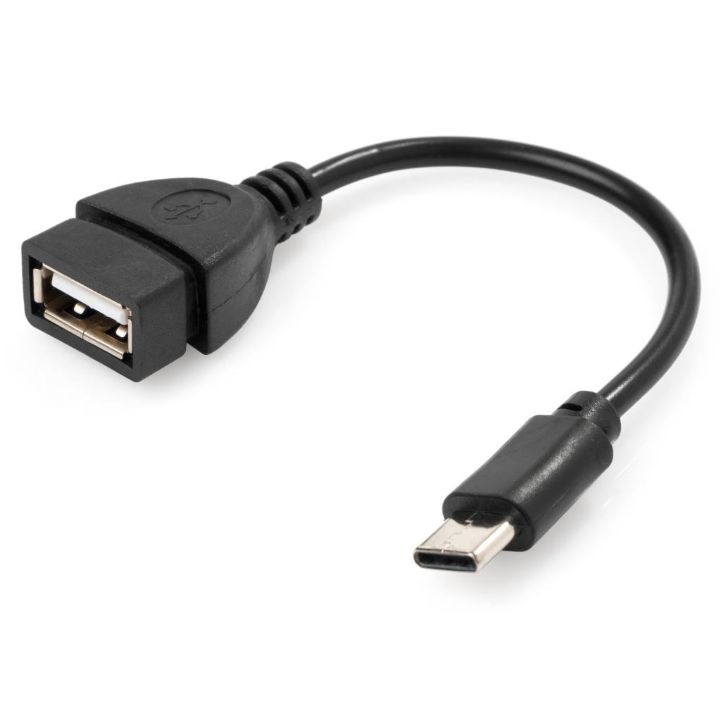 Дата кабель OTG USB 2.0 AF to Type-C Vinga (VCPDCOTGTCBK) Diawest