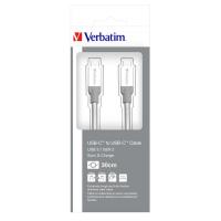 Дата кабель USB 3.1 Type-C to Type-C 0.3m Verbatim (48867) Diawest