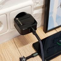Зарядний пристрій MakeFuture 1 USB (3A) Quick Charge Black (MCW-11BK) Diawest