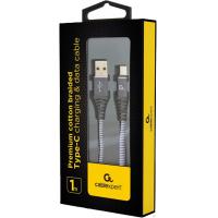 Дата кабель USB 2.0 AM to Type-C 1.0m Cablexpert (CC-USB2B-AMCM-1M-WB2) Diawest