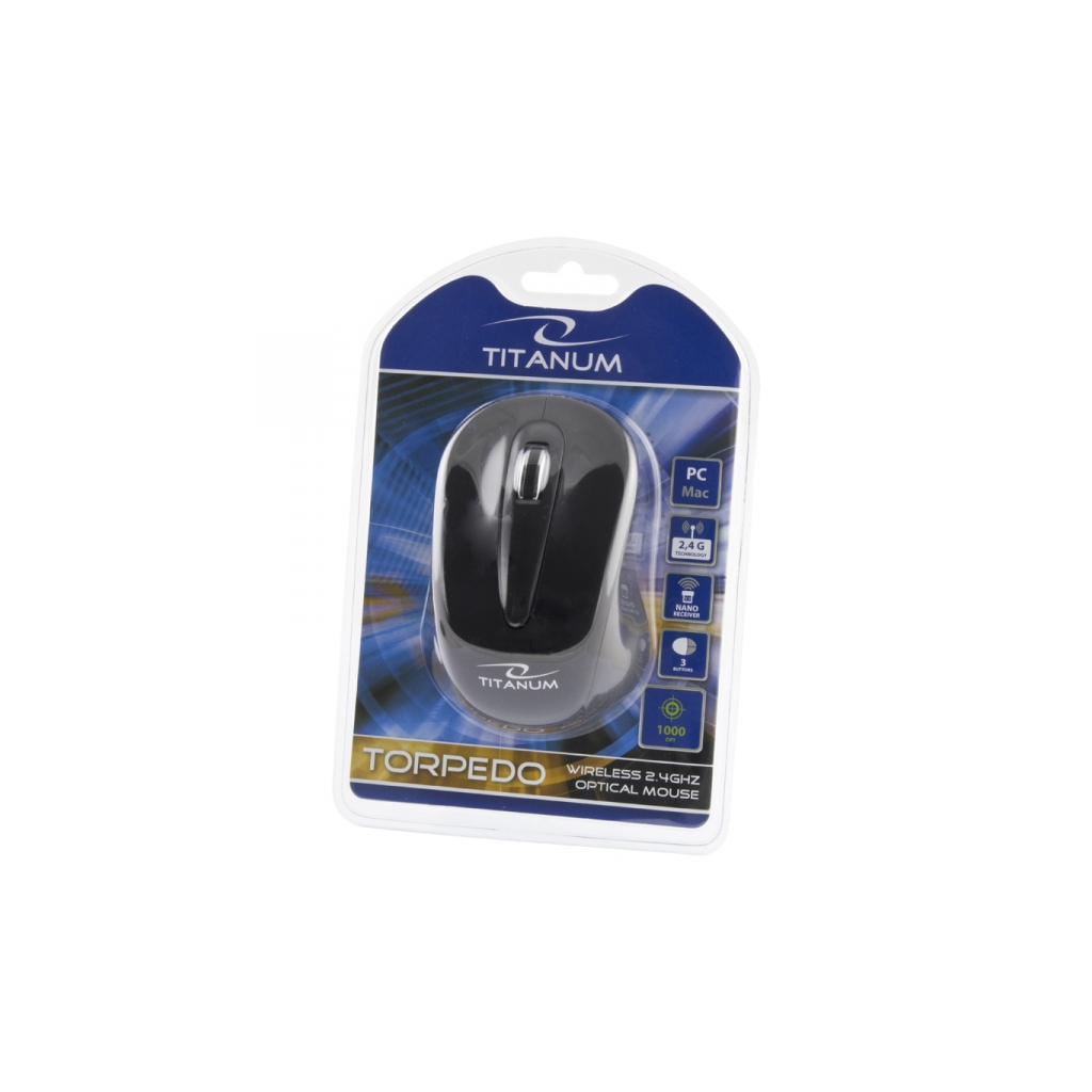 Мишка Esperanza Titanum TM104K Black Diawest