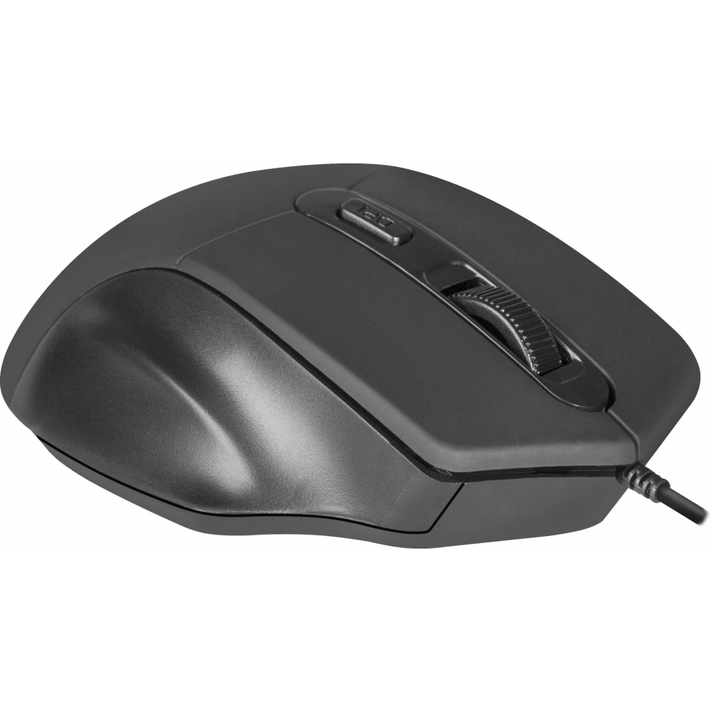 Мишка Defender Datum MB-347 Black (52347) Diawest