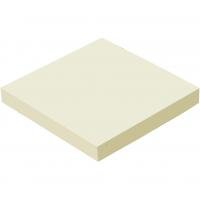Бумага для заметок BUROMAX with adhesive layer 76х76мм, 100sheets, JOBMAX, yellow (BM.2312-01) Diawest