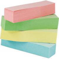 Стикер-закладка Buromax Plastic bookmarks 51x12mm, 4*100шт, rectangles,pastel colors (BM.2306-99) Diawest