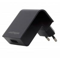 Зарядний пристрій EnerGenie USB 2.1A black (EG-UC2A-02) Diawest