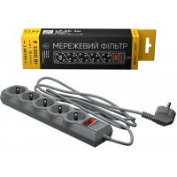 Сетевой фильтр питания LogicPower LP-X5 PREMIUM, 2m black (9583) Diawest