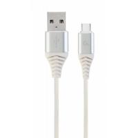 Дата кабель USB 2.0 AM to Type-C 1.0m Cablexpert (CC-USB2B-AMCM-1M-BW2) Diawest