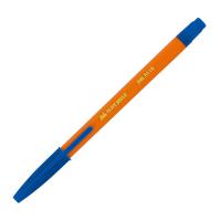 Ручка шариковая BUROMAX non-retractable JOBMAX ORANGE, blue (BM.8119-01) Diawest