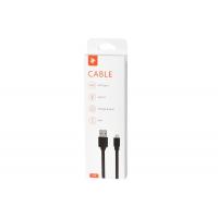 Дата кабель USB 2.0 AM to Type-C 1.5m Flat Single Molding Type, Black 2E (2E-CCTPVC-1.5MBL) Diawest