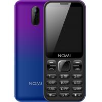 Телефон мобільний Nomi i284 Violet-Blue Diawest