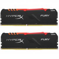 Модуль пам'яті для комп'ютера DDR4 16GB (2x8GB) 3600 MHz HyperX Fury RGB HyperX (Kingston Fury) (HX436C17FB3AK2/16) Diawest
