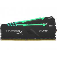 Модуль памяти для компьютера DDR4 16GB (2x8GB) 3600 MHz HyperX Fury RGB HyperX (Kingston Fury) (HX436C17FB3AK2/16) Diawest