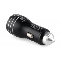 Зарядний пристрій Vinga Dual USB Car Charger aluminium 15.5W Max (VCCAABK) Diawest