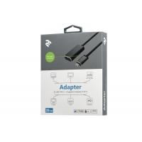 Переходник Type-C to DisplayPort, Alluminum, 0.2м 2E (2E-W1404) Diawest