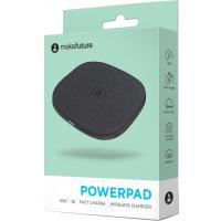 Зарядний пристрій MakeFuture PowerPad (10W) Black (MQI-P101BK) Diawest