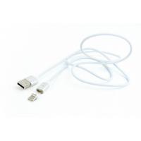 Дата кабель USB 2.0 AM to Type-C 1.0m magnet Cablexpert (CC-USB2-AMUCMM-1M) Diawest