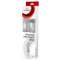 Дата кабель USB 2.0 AM to Type-C 1.0m magnet Cablexpert (CC-USB2-AMUCMM-1M) Diawest
