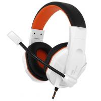 Навушники GEMIX N20 White-Black-Orange Gaming Diawest