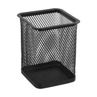 Подставка для ручек Axent square 80х80х100мм, wire mesh, black (2111-01-A) Diawest