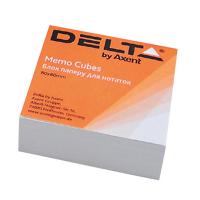 Бумага для заметок Delta by Axent білий 80Х80Х20мм, unglued (D8001) Diawest