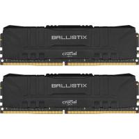 Модуль пам'яті для комп'ютера DDR4 16GB (2x8GB) 3200 MHz Ballistix Black Micron (BL2K8G32C16U4B) Diawest