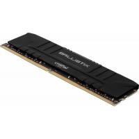 Модуль пам'яті для комп'ютера DDR4 16GB (2x8GB) 3200 MHz Ballistix Black Micron (BL2K8G32C16U4B) Diawest