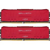 Модуль пам'яті для комп'ютера DDR4 16GB (2x8GB) 3000 MHz Ballistix Red Micron (BL2K8G30C15U4R) Diawest