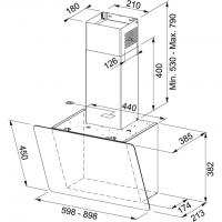 Витяжка кухонна Franke FPJ 915 V BK/DG (330.0573.295) Diawest