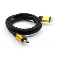 Кабель мультимедійний HDMI to HDMI 3.0 m V2.0 metal Vinga (VCPDCHDMI2VMM3BK) Diawest