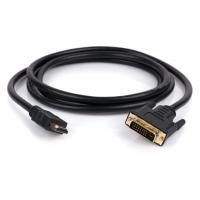 Кабель мультимедийный HDMI to DVI 24+1 1.8m Vinga (VCPHDMIDVI1.8) Diawest