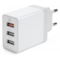Зарядний пристрій Vinga 3 Port USB Charger QС3.0 + 2x2.4A 30W max (VCPWCHQC3) Diawest