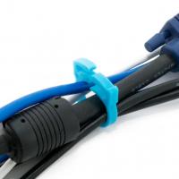 Держатель для кабеля EXTRADIGITAL Cable Clips CC-901 (Blue) * 6 (KBC1706) Diawest