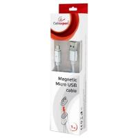 Дата кабель USB 2.0 AM to Micro 5P 1.0m magnet Cablexpert (CC-USB2-AMmUMM-1M) Diawest