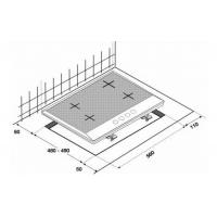 Варочна поверхня BEKO HIAG 64225 SX (HIAG64225SX) Diawest