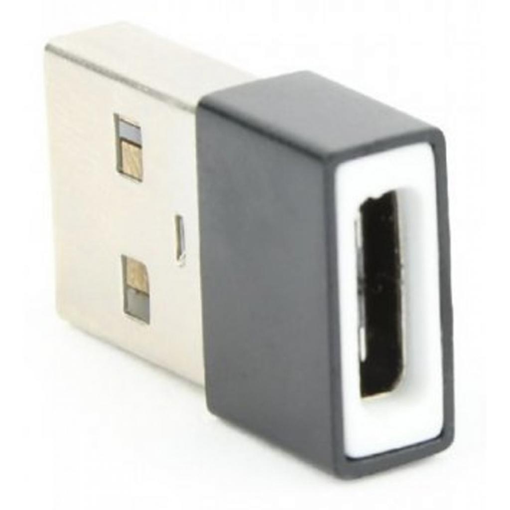 Переходник USB2.0, А-папа/C-мама Cablexpert (A-USB2-AMCF-01) Diawest