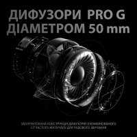 Навушники Logitech G PRO X Gaming Headset BLACK USB (981-000818) Diawest