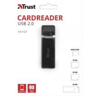 Зчитувач флеш-карт Trust Nanga USB 2.0 BLACK (21934) Diawest